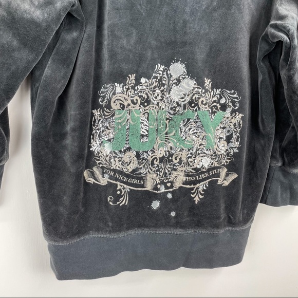 Juicy Couture Velour Jacket - Picture 3 of 6